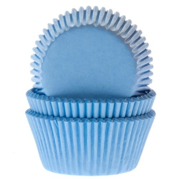 Cupcake Baking Cases - Sky Blue